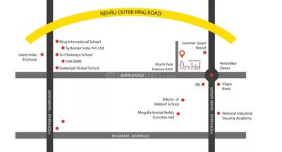 Go Green Orchid Location Plan 1