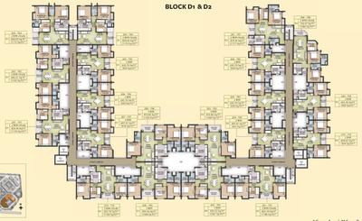 Project Image of 607.0 - 1471.0 Sq.ft 2 BHK Apartment for buy in Akshaya Republic