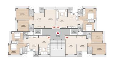 Project Image of 594.6 - 732.91 Sq.ft 2 BHK Apartment for buy in Savani Prayosha Elite Phase 1
