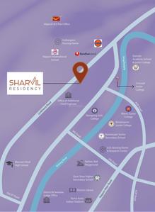Project Image of 997.0 - 1523.0 Sq.ft 2 BHK Apartment for buy in Sharvil Residency