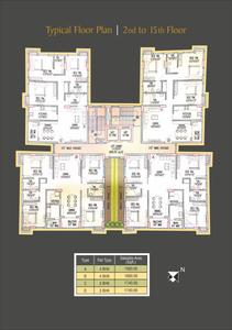 Project Image of 1740.0 - 1980.0 Sq.ft 3 BHK Apartment for buy in Natural Luxuria