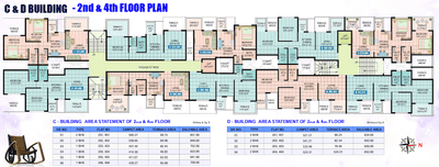 Crystal Homes C&D Cluster Plan for 2nd&4th Floor 2