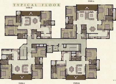Project Image of 2500.0 - 3415.0 Sq.ft 3 BHK Apartment for buy in Legacy Alcazar