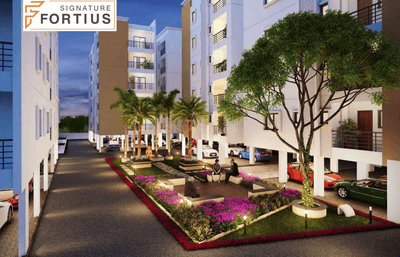 Project Image of 0.0 - 1210.0 Sq.ft 2 BHK Apartment for buy in Signature Fortius