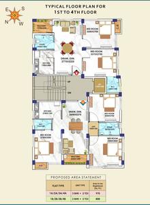 Project Image of 801.0 - 970.0 Sq.ft 2 BHK Apartment for buy in Om Shree Kunj II