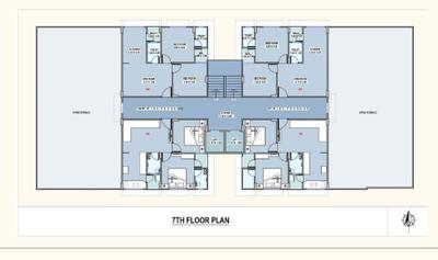 Project Image of 503.54 - 586.85 Sq.ft 2 BHK Apartment for buy in United Tower
