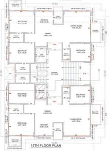 Project Image of 1134.62 - 2045.25 Sq.ft 3 BHK Apartment for buy in Siddhi Vinayak Divine Rivera
