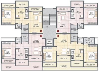 Project Image of 327.0 - 491.0 Sq.ft 1 BHK Apartment for buy in Panvelkar Nisarg Phase I