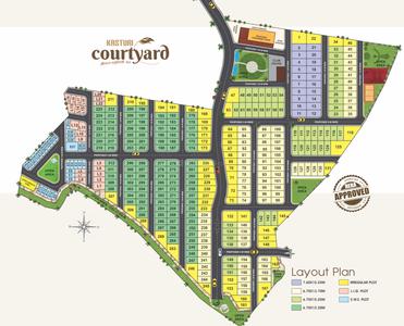 Project Image of 744.69 - 1554.26 Sq.ft Residential Plot Plot for buy in Lodhi Kasturi Courtyard