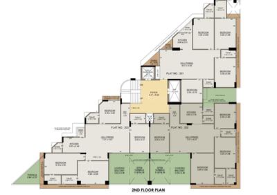 Project Image of 1275.95 - 1433.54 Sq.ft 4 BHK Apartment for buy in Manu Smruti