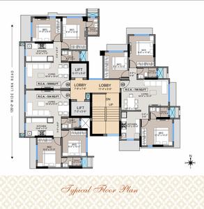 Project Image of 486.53 - 707.62 Sq.ft 2 BHK Apartment for buy in Sun Sumit Jeevan Mangal