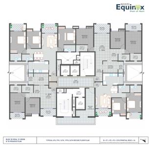 Project Image of 823.0 - 2056.0 Sq.ft 2 BHK Apartment for buy in Nyati Equinox