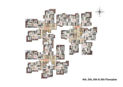 Project Image of 968.75 - 1797.0 Sq.ft 3 BHK Apartment for buy in Pioneer KRS Park Royal Wing 2