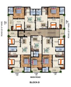 Project Image of 650.0 - 1500.0 Sq.ft 1 BHK Apartment for buy in Signix Harmony Heights