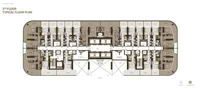 Project Image of 396.0 - 994.0 Sq.ft Studio Studio Apartment for buy in Binghatti Skyhall