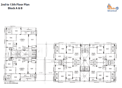 Project Image of 712.46 - 1391.88 Sq.ft 2 BHK Apartment for buy in Sahjanand Silverleaf