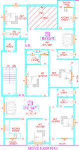 Project Image of 545.0 - 1187.0 Sq.ft 1 BHK Apartment for buy in Vishnu Realty Chennai Sai Santhosh