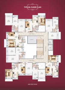 Image of 674 Sq.ft 1 BHK Apartment / Flat for sale in Hari Om Precious Emerald, Kamothe, Navi Mumbai for Rs. 7500000