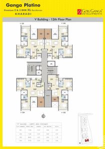 Project Image of 1850 Sq.ft 3 BHK Penthouse for sale in Kharadi for Rs. 35000000
