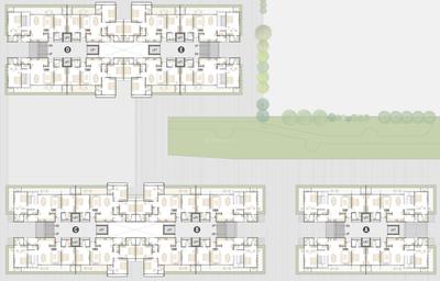 Project Image of 2439.0 - 2745.0 Sq.ft 3 BHK Apartment for buy in Vrundavan Elysia