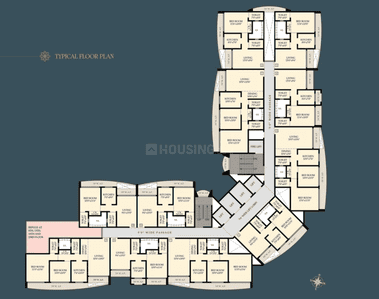 Project Image of 655 Sq.ft 1 BHK Apartment / Flat for sale in Mira Road East for Rs. 7450000