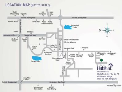 Project Image of 889.0 - 1222.0 Sq.ft 2 BHK Apartment for buy in Mythri Habitat