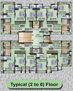 Project Image of 7682.96 - 8058.4 Sq.ft 3 BHK Apartment for buy in I S Humaira Hill