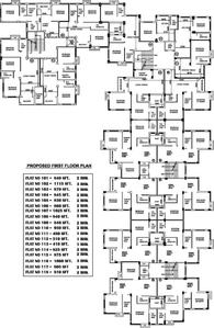 Project Image of 410.0 - 1115.0 Sq.ft 1 BHK Apartment for buy in Mayfair Elite