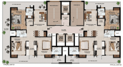 Project Image of 790.0 - 1940.0 Sq.ft 1 BHK Apartment for buy in Nirwana The Moksha