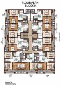 Project Image of 1010.0 - 1350.0 Sq.ft 2 BHK Apartment for buy in Trinity Krishna Kunj