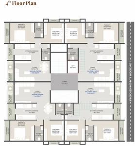 Project Image of 1060.0 - 1140.0 Sq.ft 2 BHK Apartment for buy in Pinnacle Elanza
