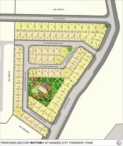 Project Image of 2399.94 - 5234.0 Sq.ft Residential Plot Plot for buy in Nanded City Pune Rhythm I II III