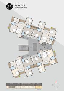 Project Image of 688.0 - 970.58 Sq.ft 2 BHK Apartment for buy in Officers Enclave