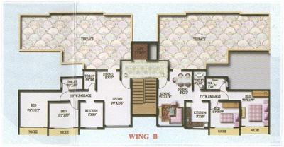 Project Image of 615.0 - 886.0 Sq.ft 1 BHK Apartment for buy in Sagar Sky Height