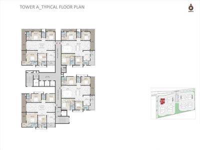 Project Image of 2180 Sq.ft 3 BHK Apartment / Flat for sale in Kondapur for Rs. 14300000