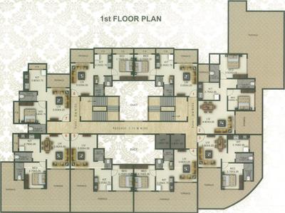 Project Image of 620.0 - 1010.0 Sq.ft 1 BHK Apartment for buy in Varad Raj Kashi Darshan Phase II