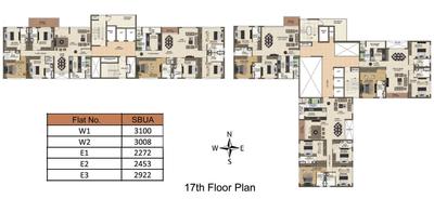 Project Image of 2168.0 - 6200.0 Sq.ft 3 BHK Apartment for buy in Altius
