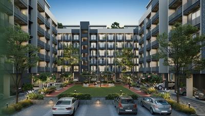 Project Image of 666.07 - 943.78 Sq.ft 2 BHK Apartment for buy in Shubham Gardens
