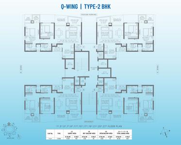 Project Image of 663.0 - 858.0 Sq.ft 2 BHK Apartment for buy in Pharande Puneville Phase III Cluster D