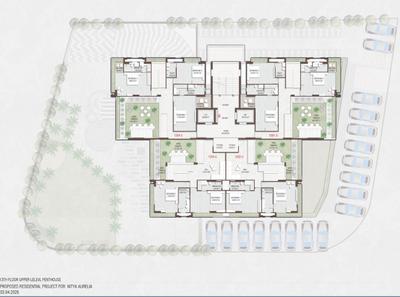 Project Image of 2556.0 - 6354.0 Sq.ft 3 BHK Apartment for buy in Nitya Aurelia
