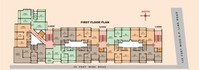 Project Image of 0.0 - 404.0 Sq.ft 1 BHK Apartment for buy in Dange Seagull Bldg 3