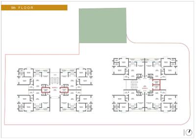 Project Image of 1350 Sq.ft 3 BHK Apartment / Flat for sale in Nirnay Nagar for Rs. 13500000