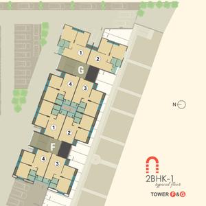Project Image of 749.0 - 875.0 Sq.ft 2 BHK Apartment for buy in Rudra Heights