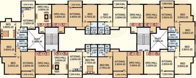 Project Image of 380.0 - 527.0 Sq.ft 1 BHK Apartment for buy in Kalyani City