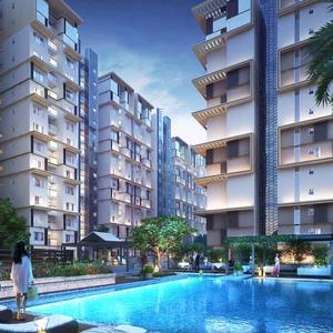 Project Image of 647.0 - 1447.0 Sq.ft 1 BHK Apartment for buy in Mahaveer Highlands