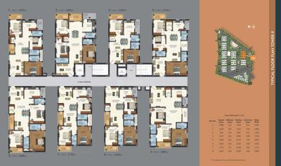 Project Image of 1165.0 - 2165.0 Sq.ft 2 BHK Apartment for buy in Vasavi Sri Nilayam