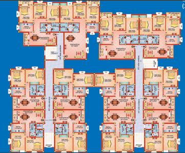 Project Image of 1114.0 - 1688.0 Sq.ft 2 BHK Apartment for buy in Dhiraj Ananta Sai Enclave