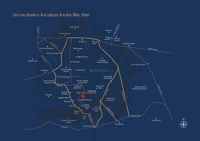 Project Image of 1025.37 - 1211.0 Sq.ft 3 BHK Apartment for buy in Unitary Codename The Exclusives