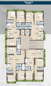 Project Image of 618.39 - 785.33 Sq.ft 2 BHK Apartment for buy in Samor Residency