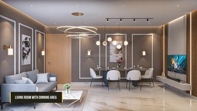 Project Image of 385.46 - 559.0 Sq.ft 1 BHK Apartment for buy in Gaondevi Crown